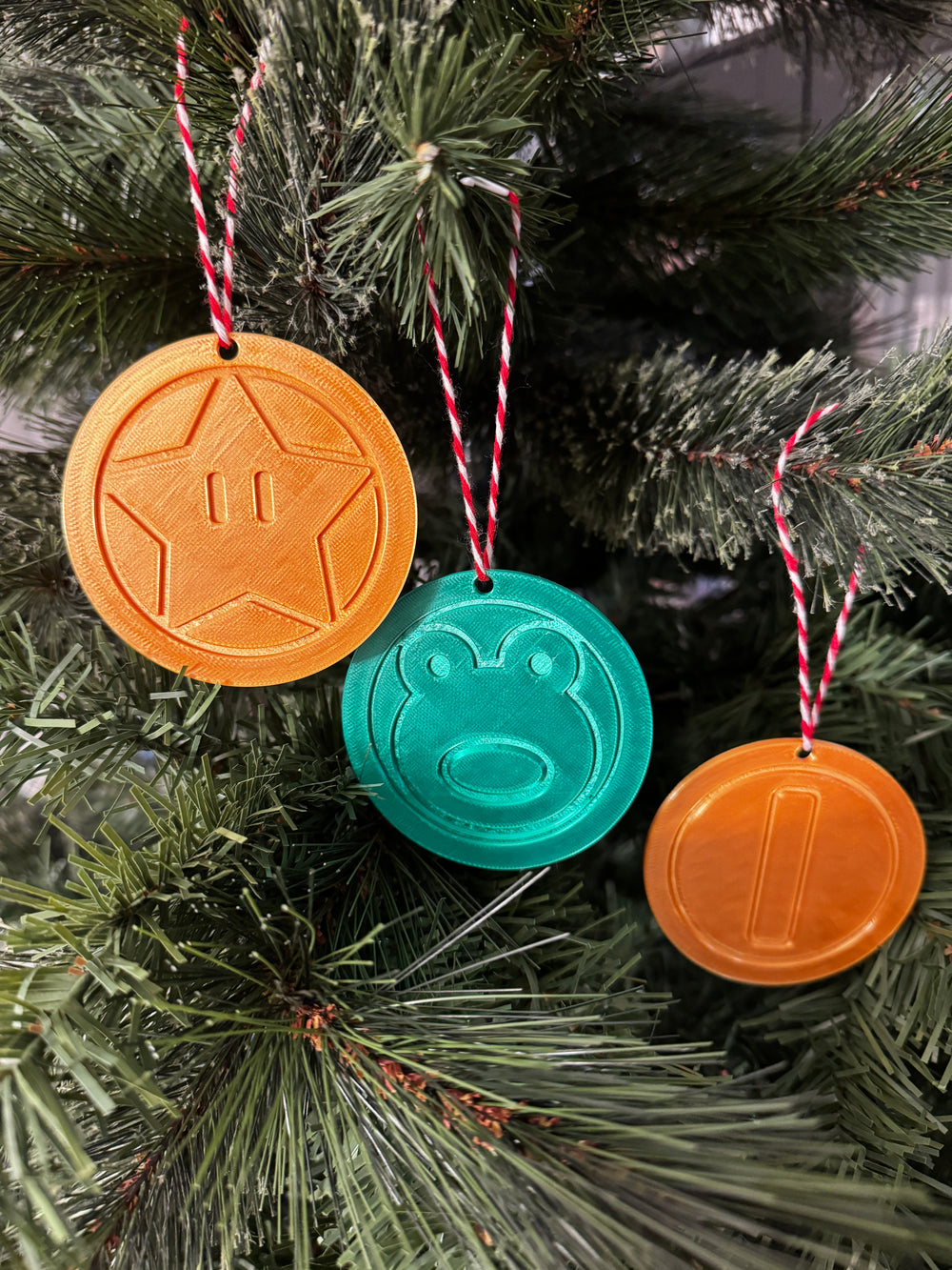 Super Mario Ornaments