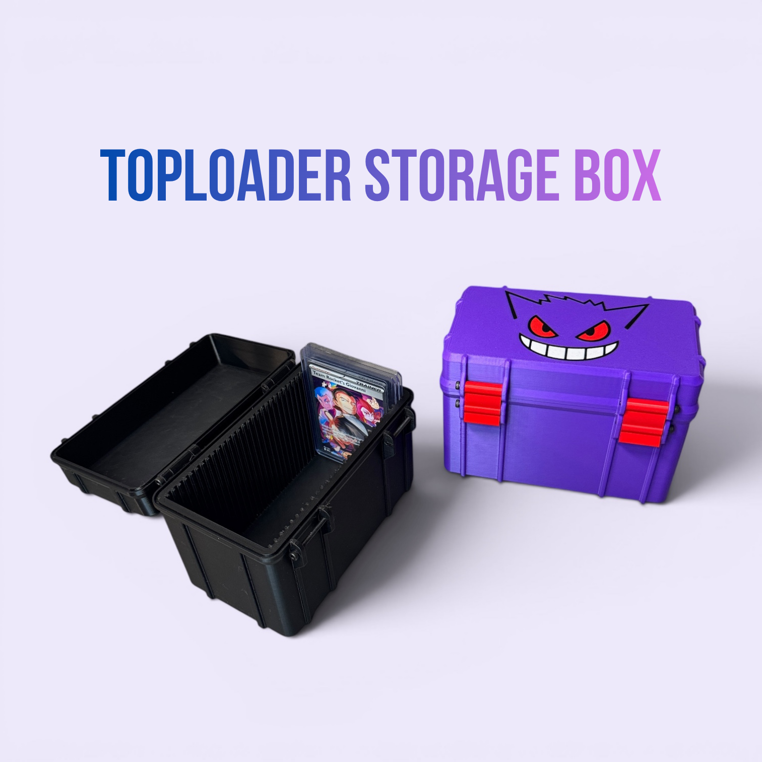 Toplaoder Card Storage Box