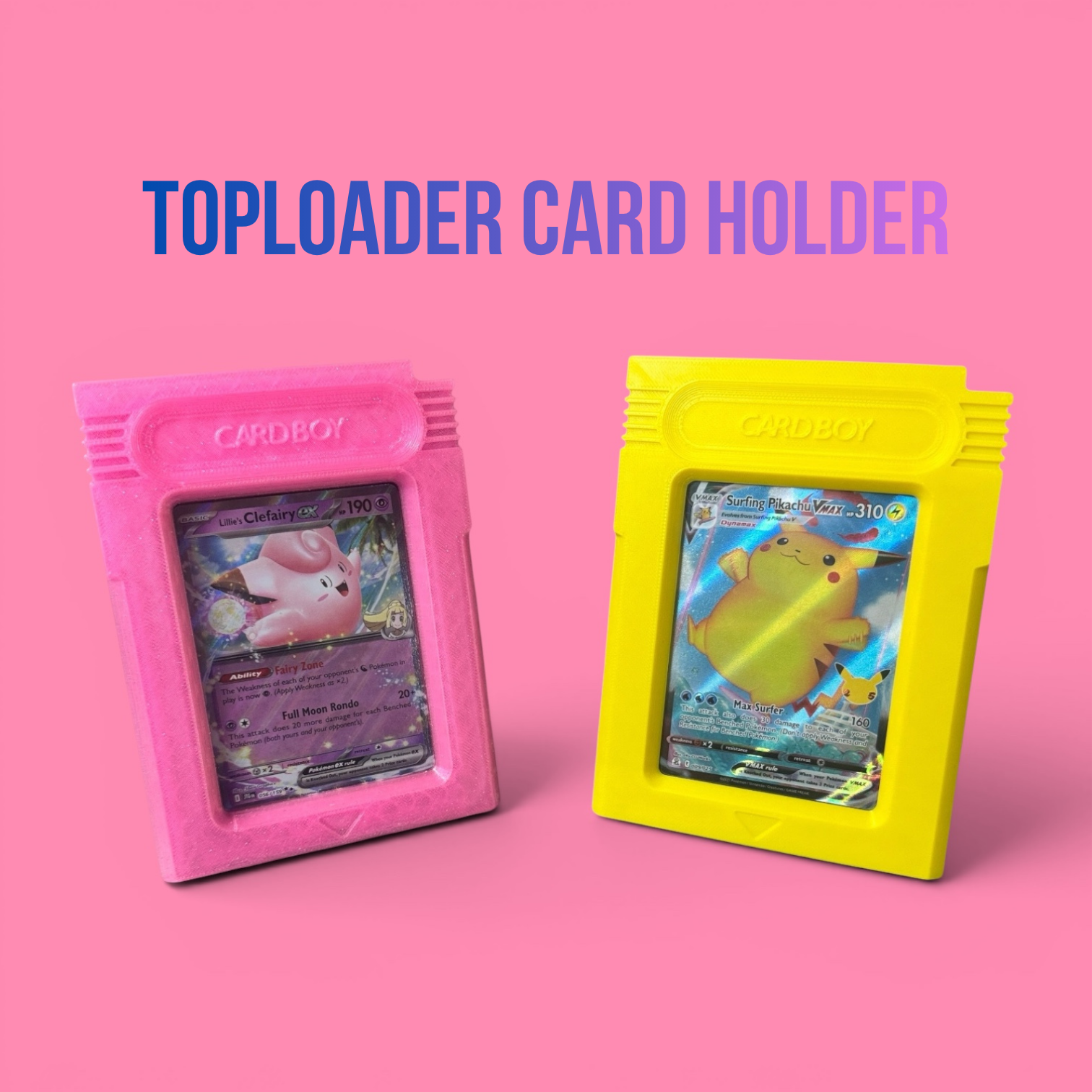 Toploader Card Display Case