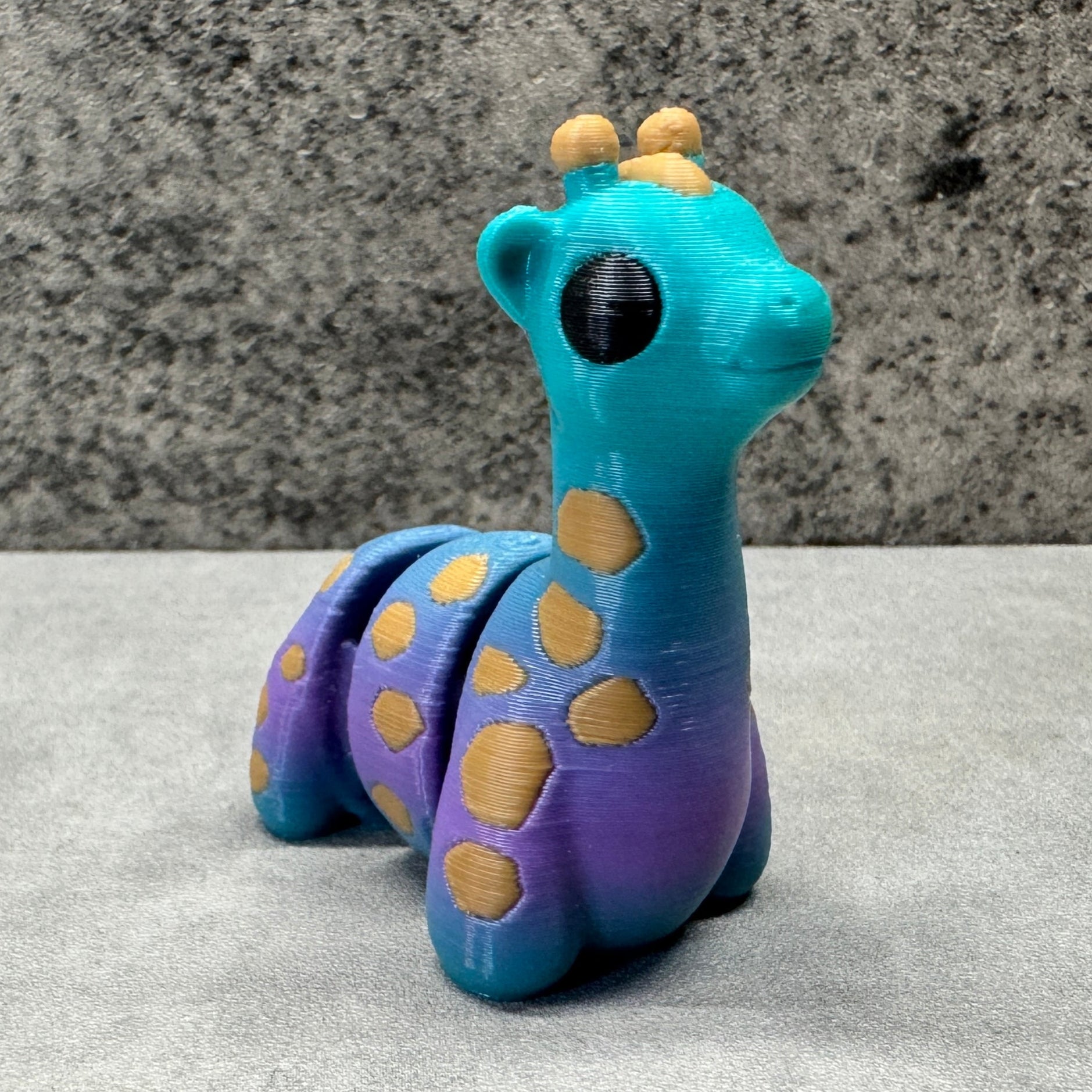 Giraffe (Teal/Purple Ombre)