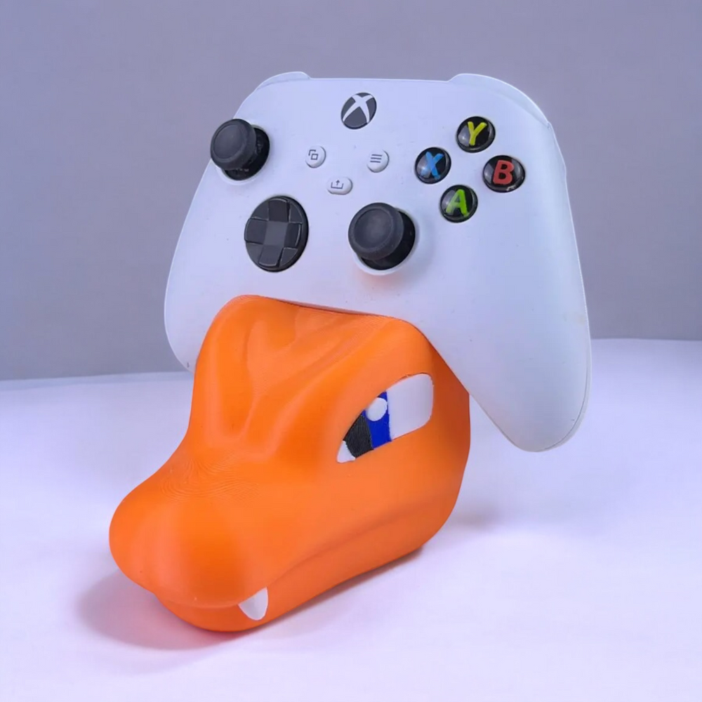 
                  
                    Video Game Controller Stand - Orange Dragon
                  
                