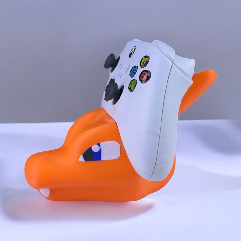 
                  
                    Video Game Controller Stand - Orange Dragon
                  
                