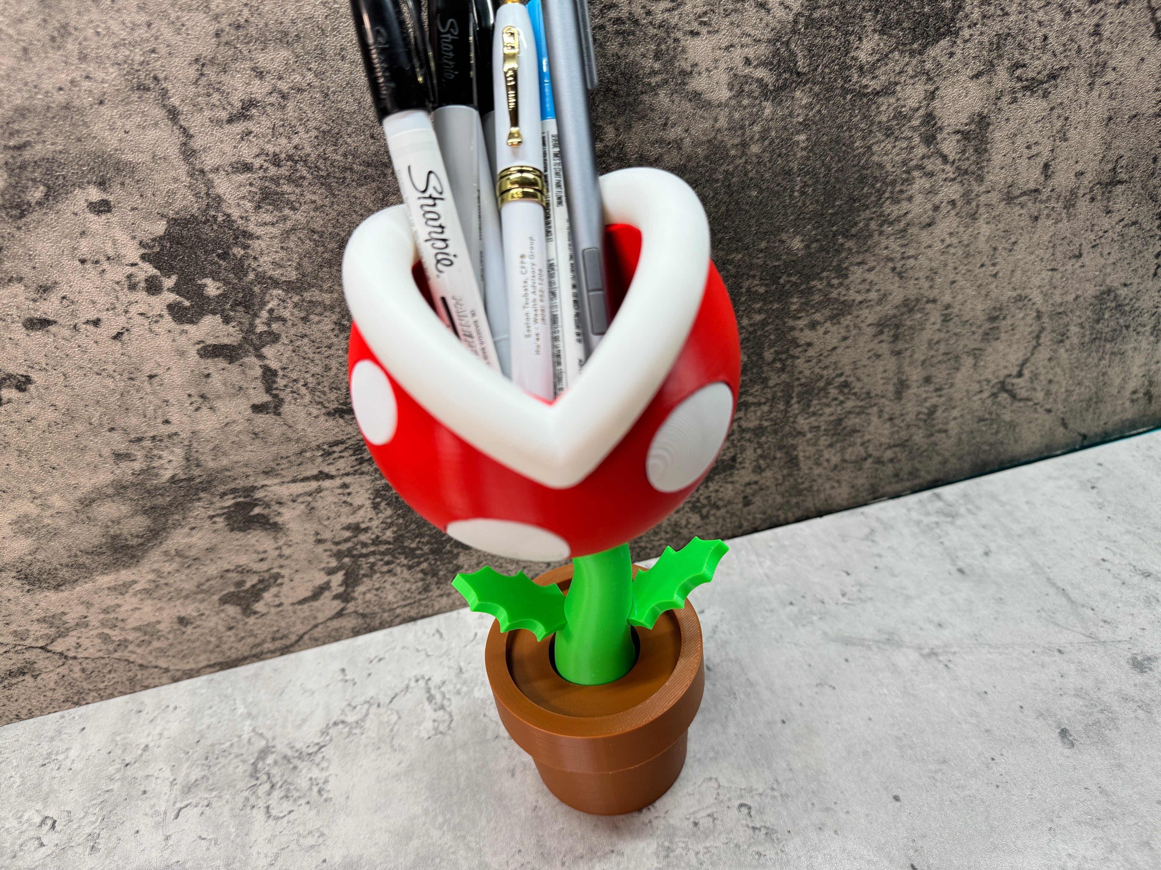 Piranha Plant Pen Holder