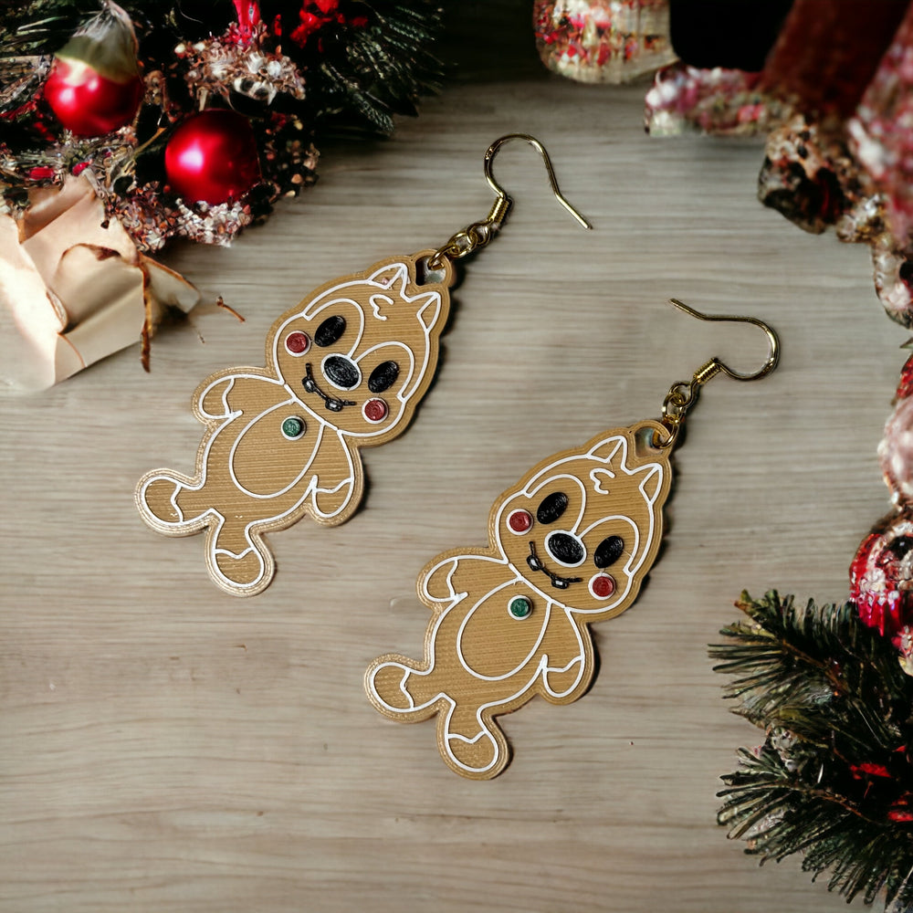 
                  
                    Chip and Dale Gingerbread Earrings
                  
                