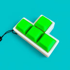 T Shape 4 Key Mechanical Keyboard Clicker Keychain