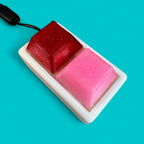 2 Key Mechanical Keyboard Clicker Keychain