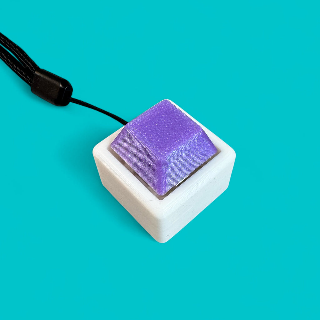 1 Key Mechanical Keyboard Clicker Keychain
