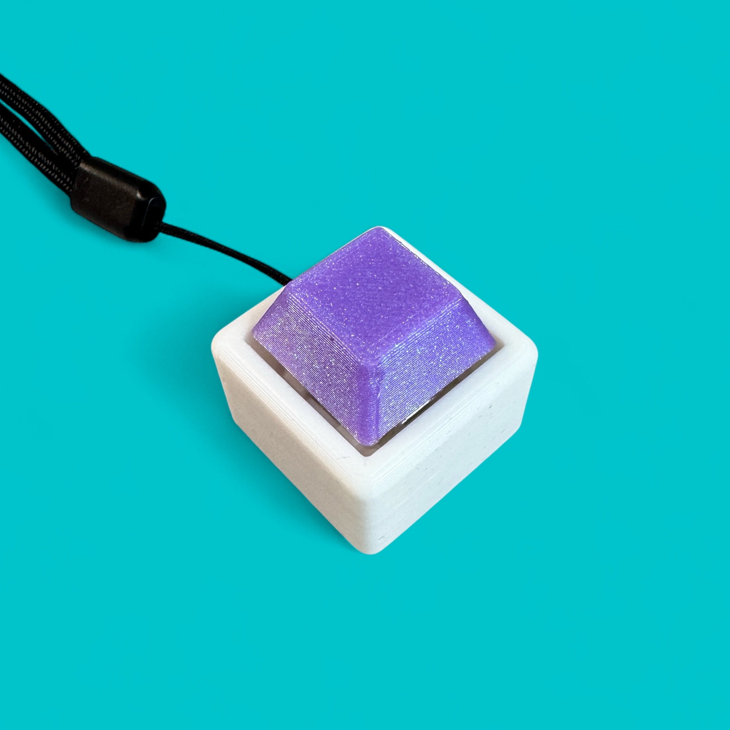 1 Key Mechanical Keyboard Clicker Keychain