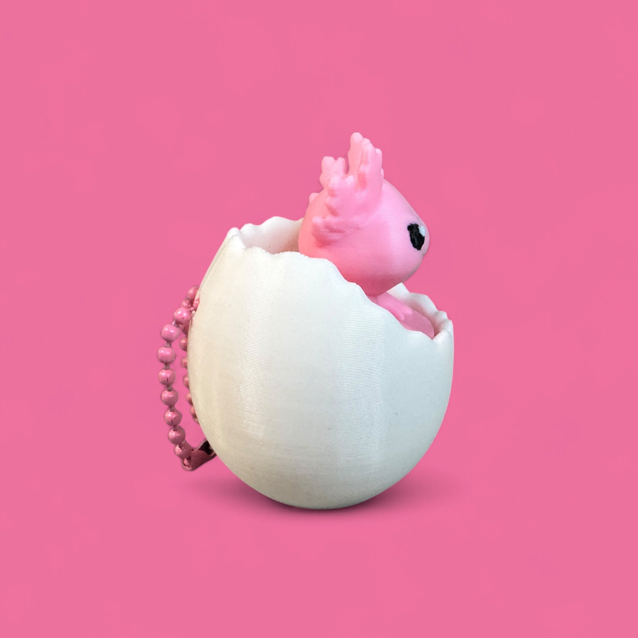 Baby Axolotl in Egg Fidget Clicker