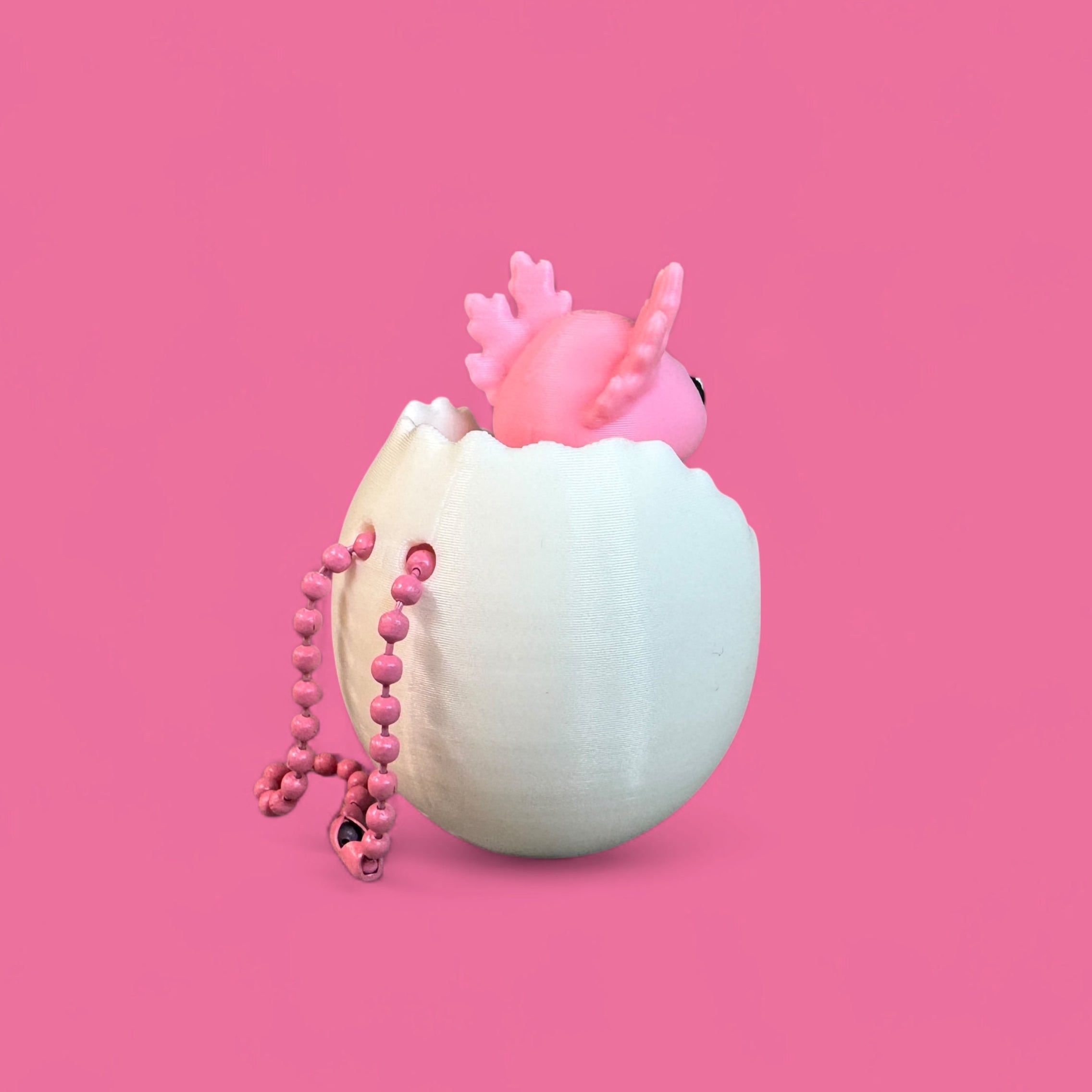 Baby Axolotl in Egg Fidget Clicker