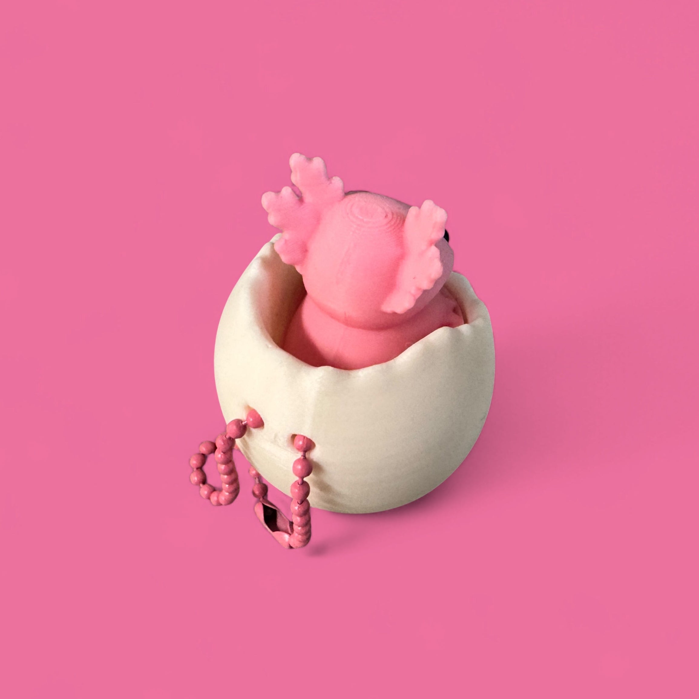 Baby Axolotl in Egg Fidget Clicker
