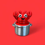 Lobster in a Boiling Pot Fidget Clicker