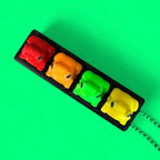Colorful Frog 4-Key Fidget Clicker