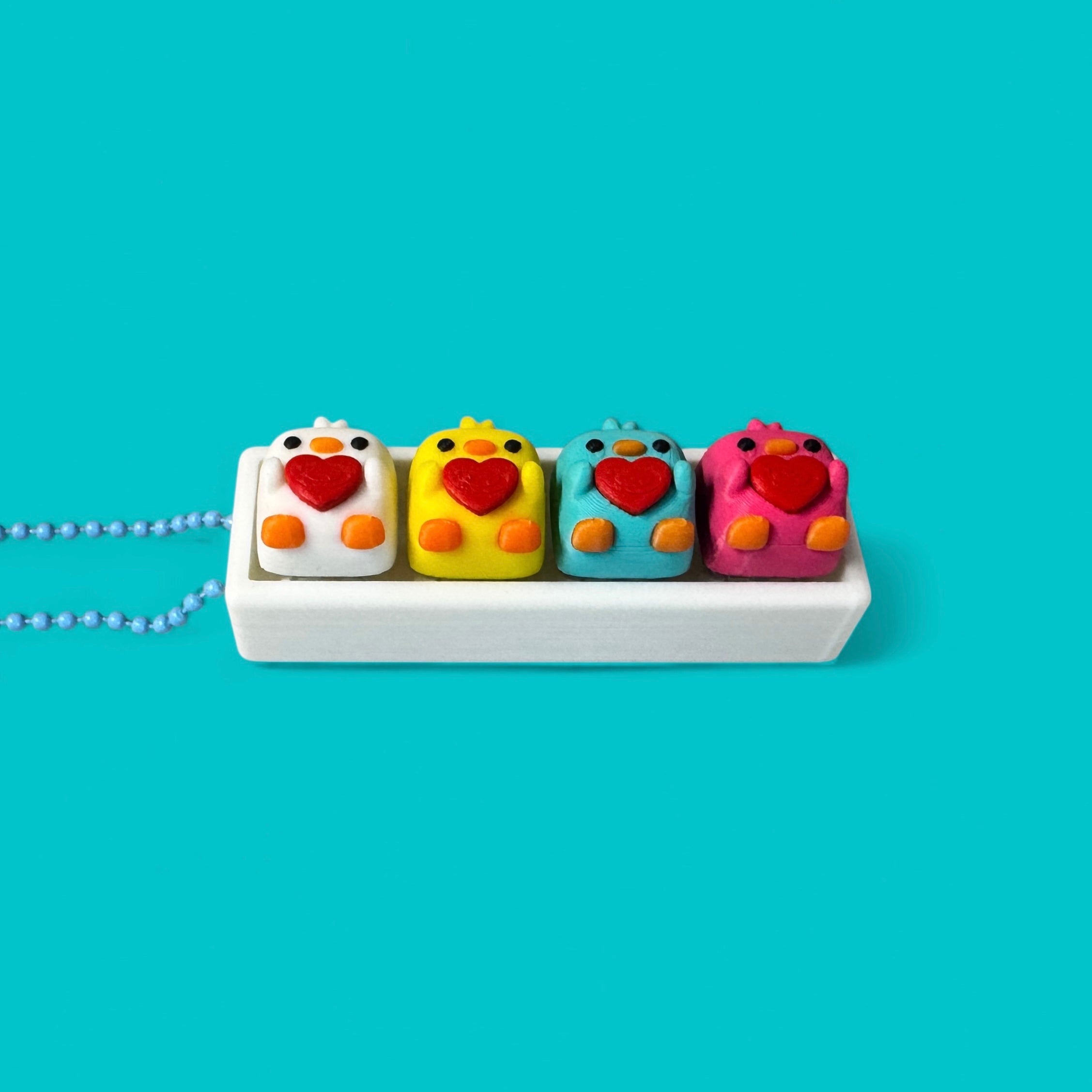 Baby Chick 4-Key Fidget Clicker