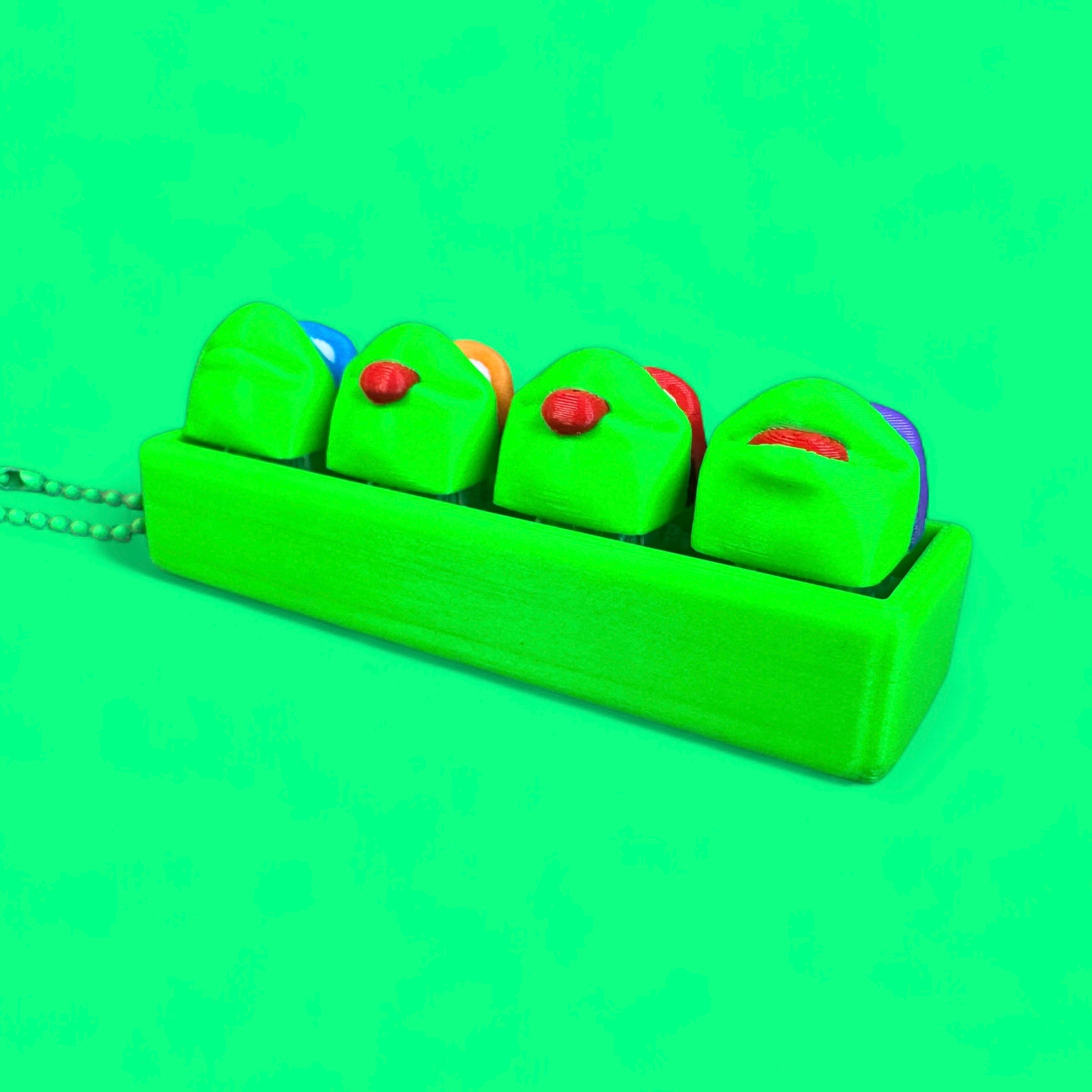 Turtles 4-Key Fidget Clicker