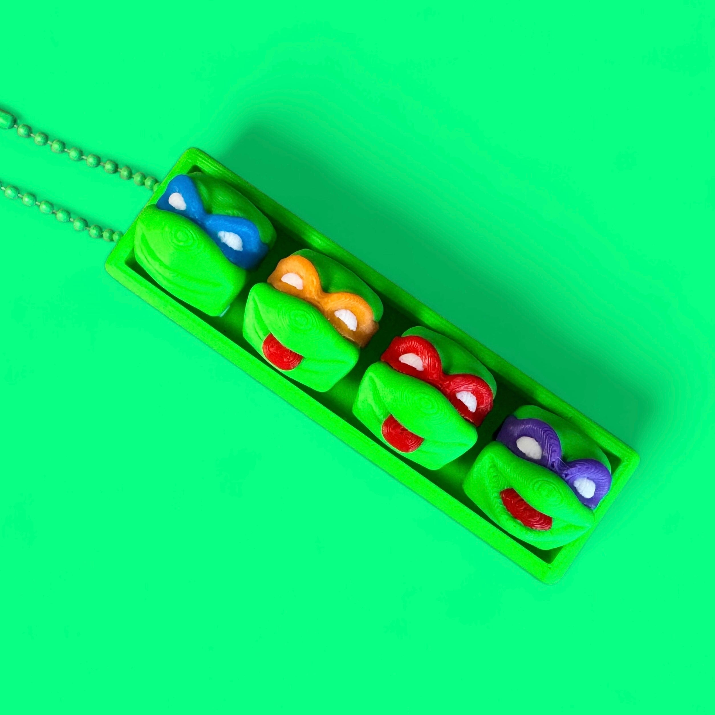 Turtles 4-Key Fidget Clicker