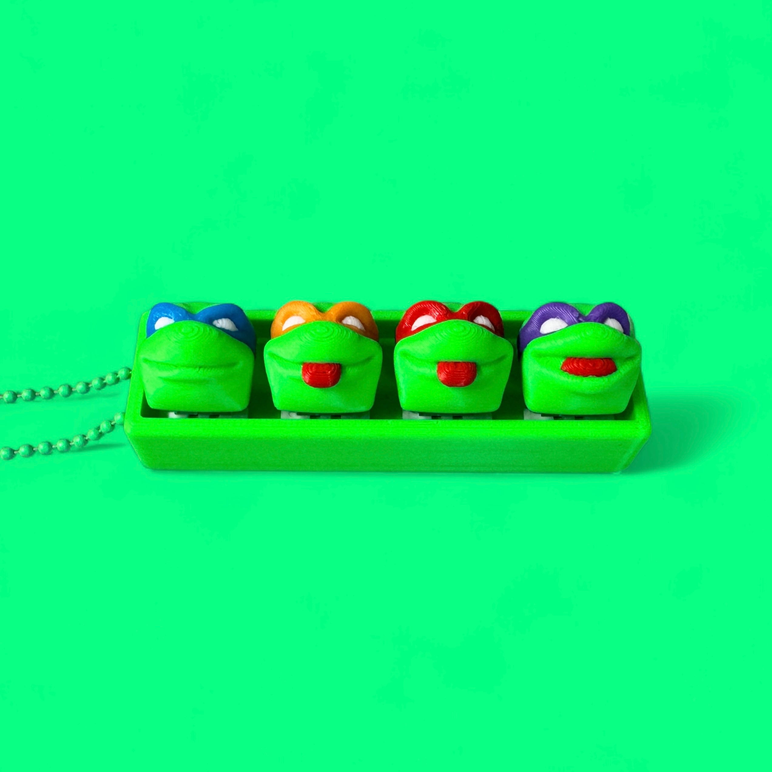 Turtles 4-Key Fidget Clicker