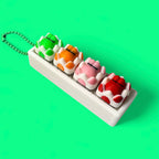 Baby Yoshi Sleeping in an Egg 4-Key Fidget Clicker