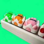 Baby Yoshi Sleeping in an Egg 4-Key Fidget Clicker