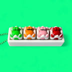 Baby Yoshi Sleeping in an Egg 4-Key Fidget Clicker