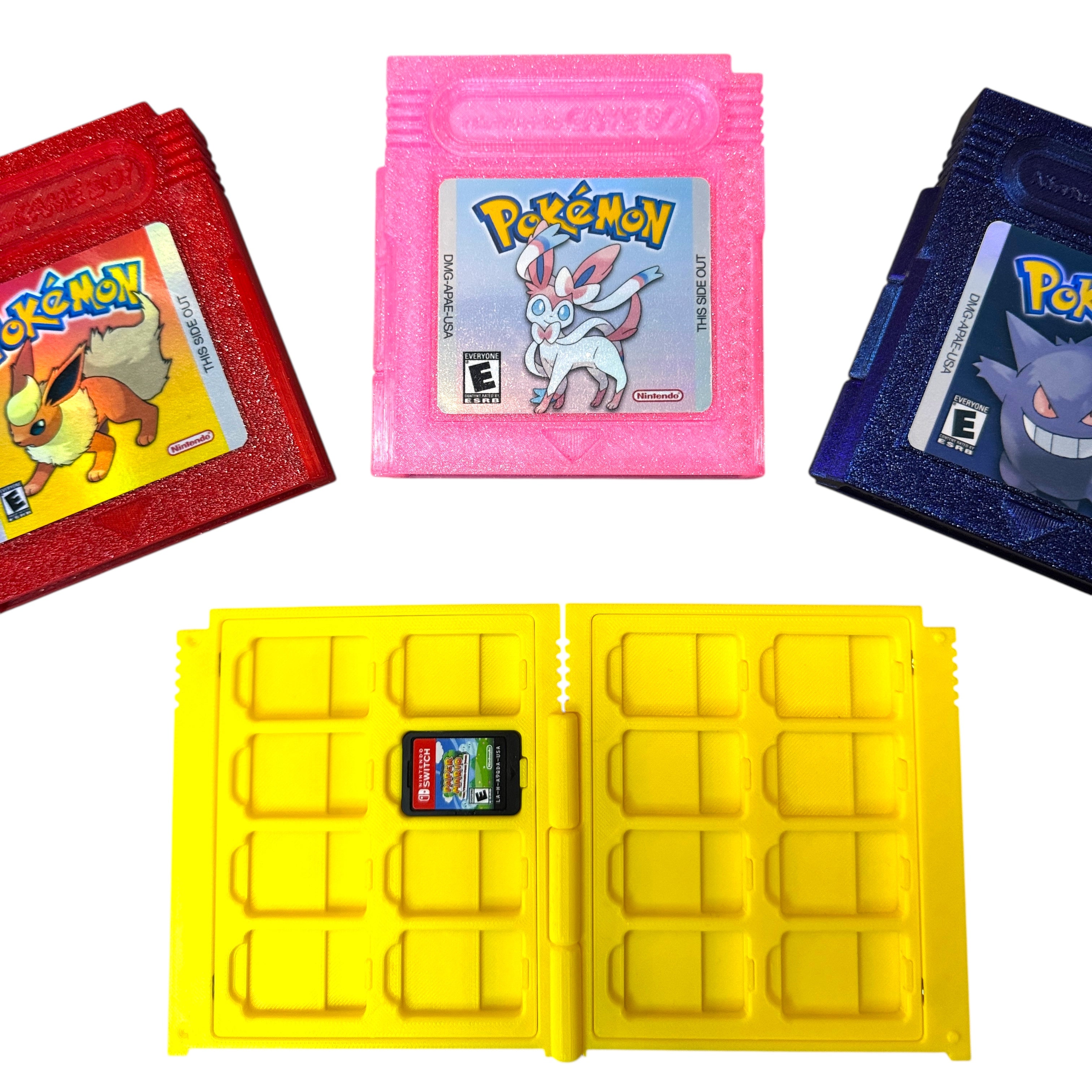 Custom Retro Inspired Switch/Switch 2 Game Card Holder