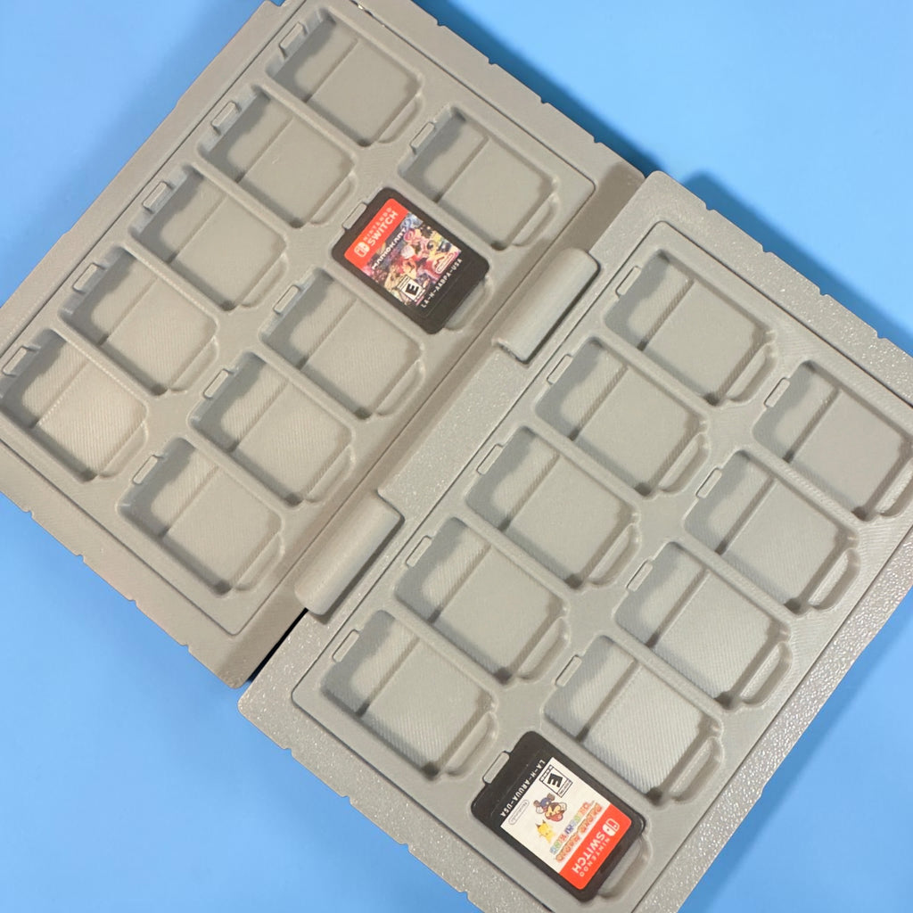 Custom Retro Inspired Switch/Switch 2 Game Card Holder SNES Edition