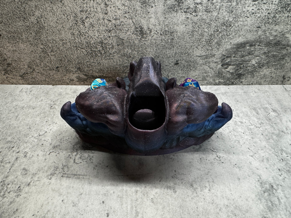 
                  
                    a sculpture of an animal&#39;s head on a table
                  
                