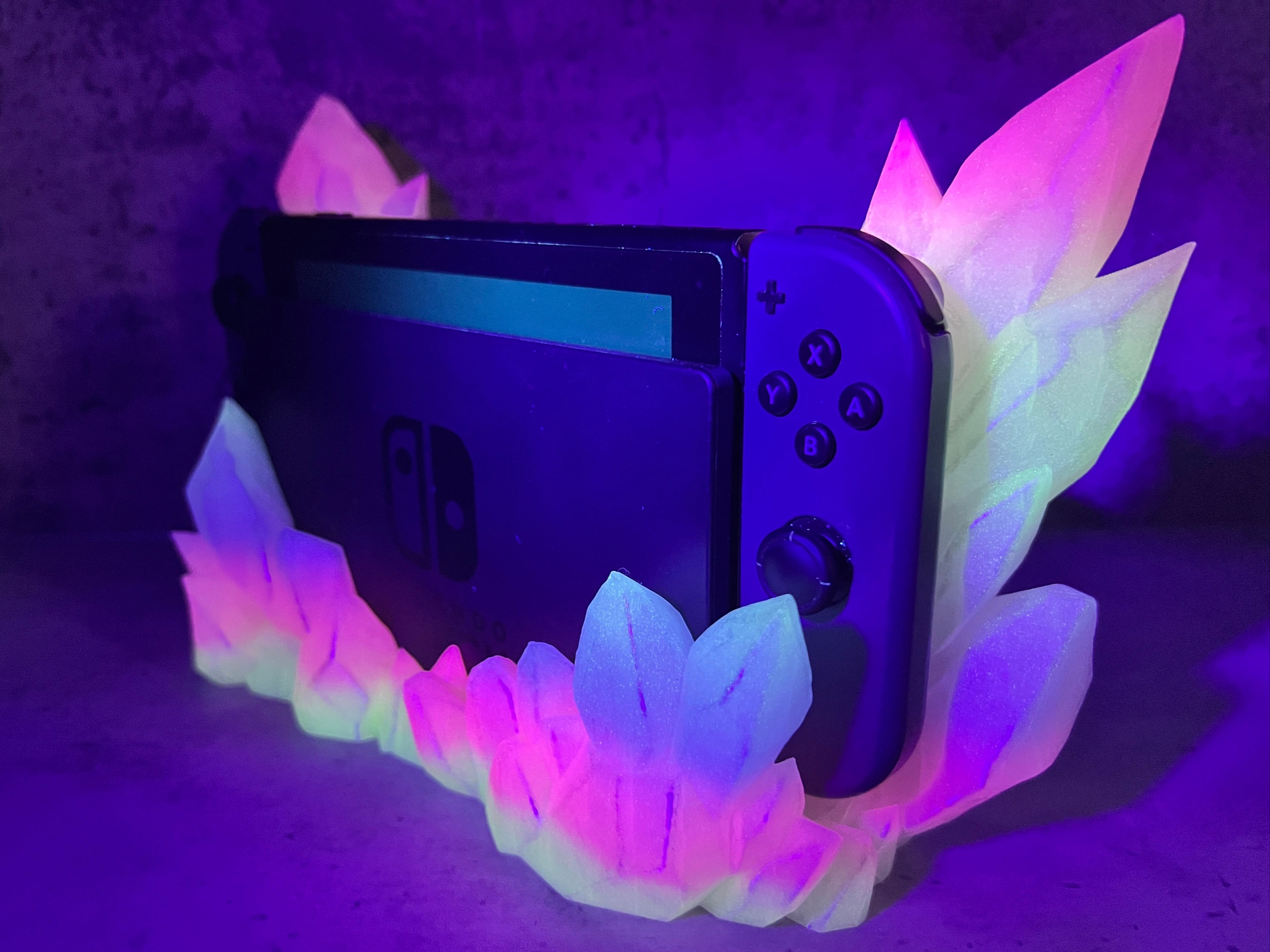 Glow in the Dark Crystal Switch Dock