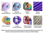a bunch of different types of spools