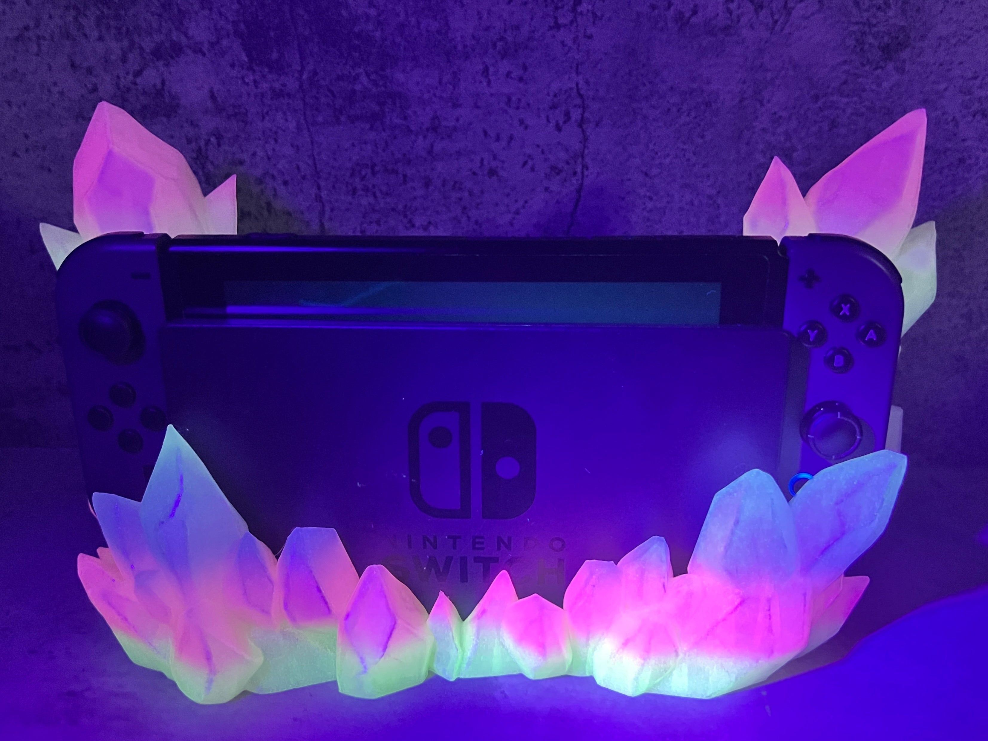 Glow in the Dark Crystal Switch Dock