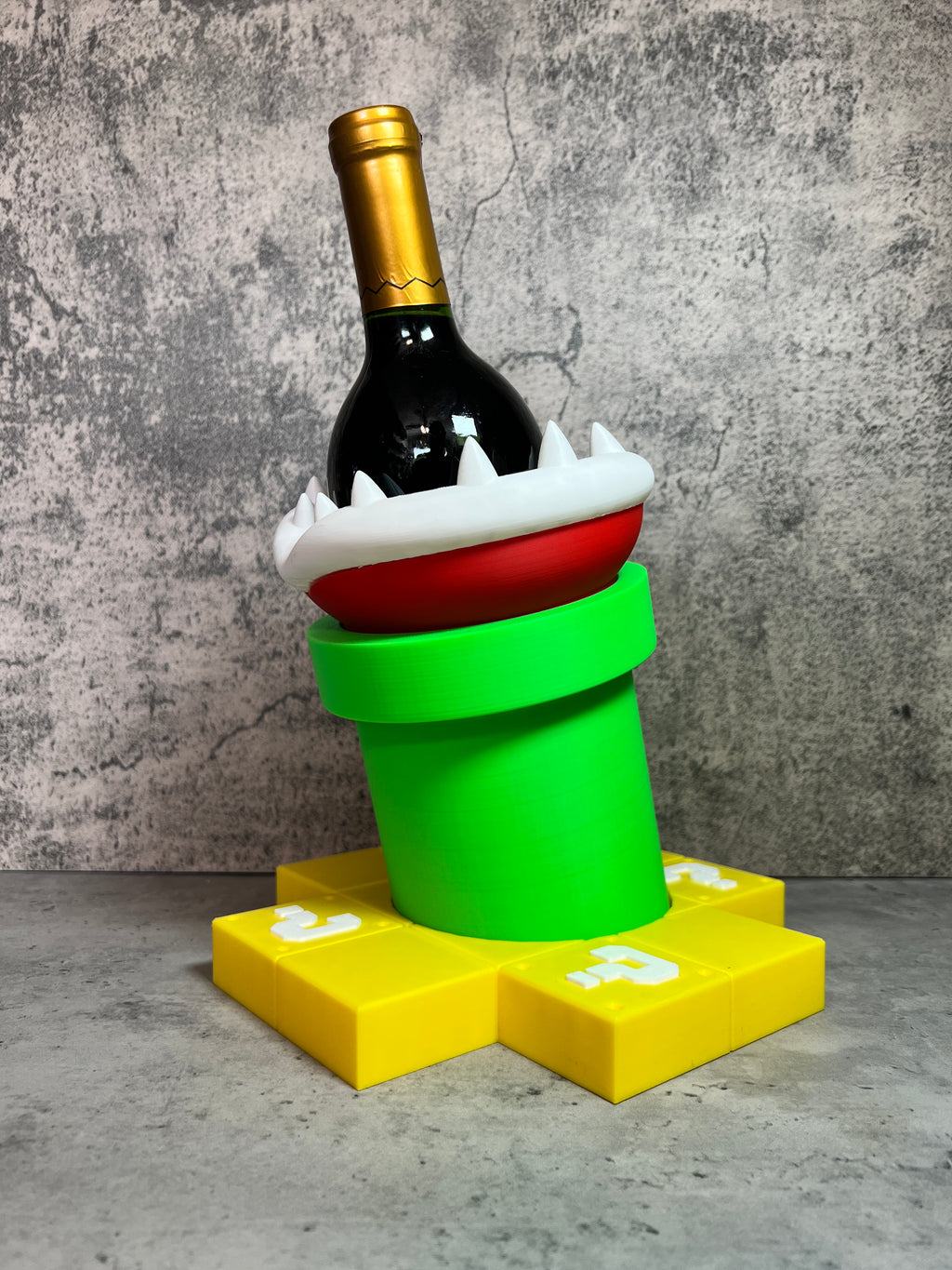 Piranha Plant Wine Holder
