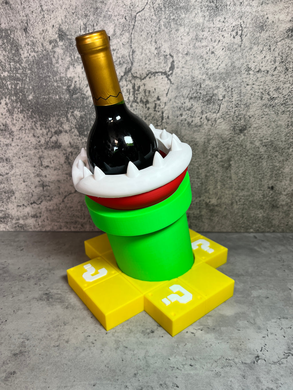 Piranha Plant Wine Holder