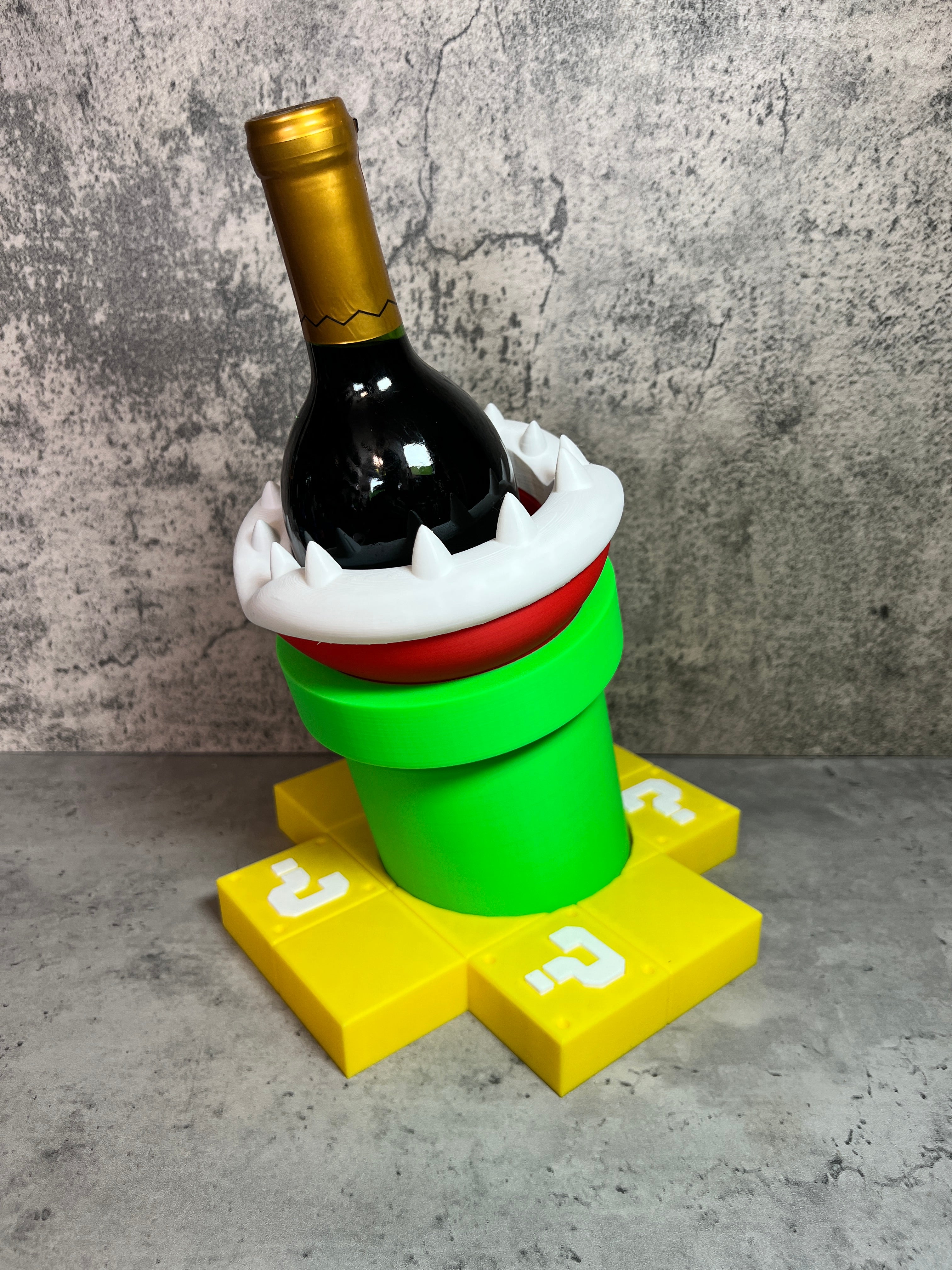 Piranha Plant Wine Holder