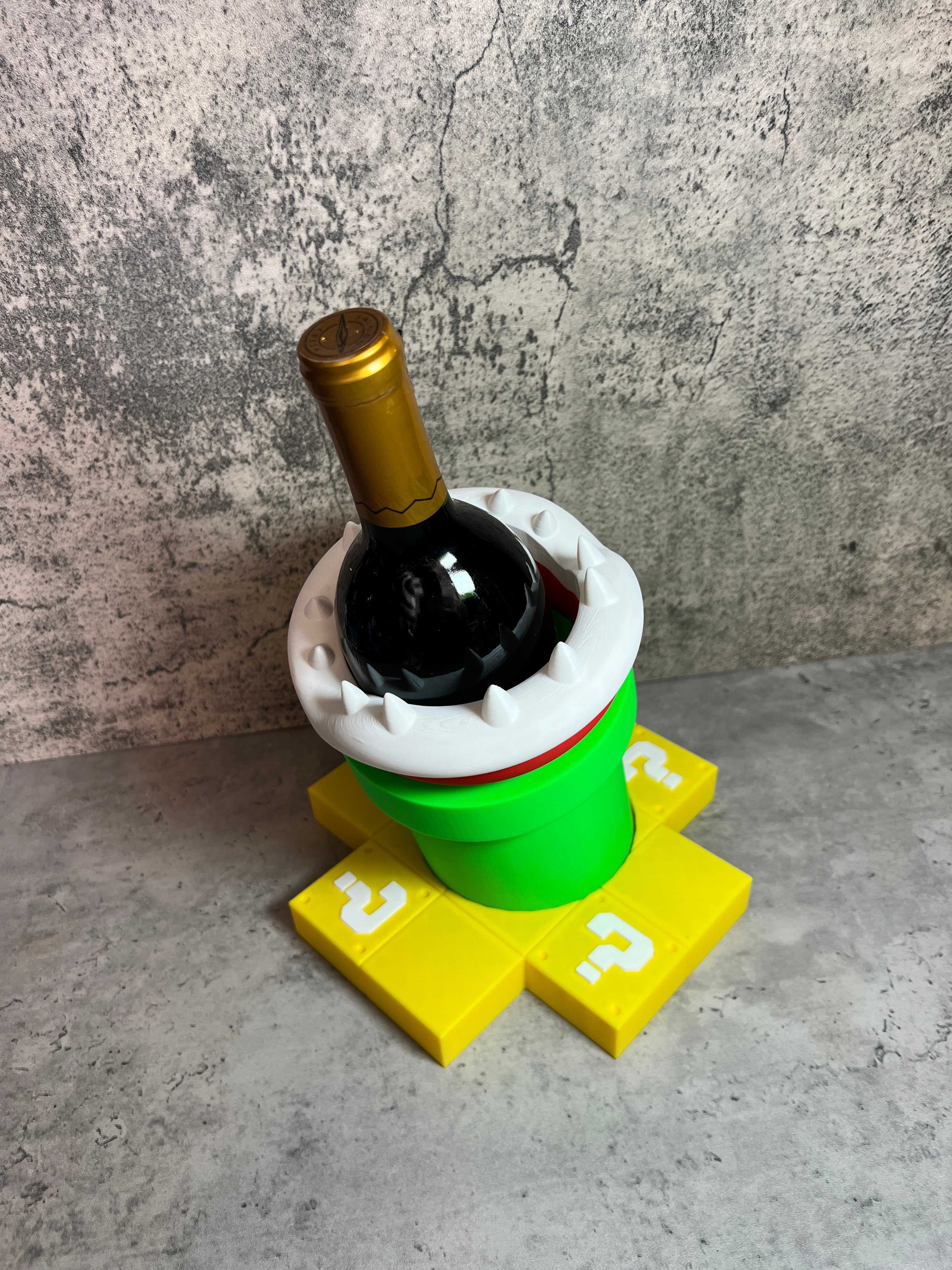 Piranha Plant Wine Holder