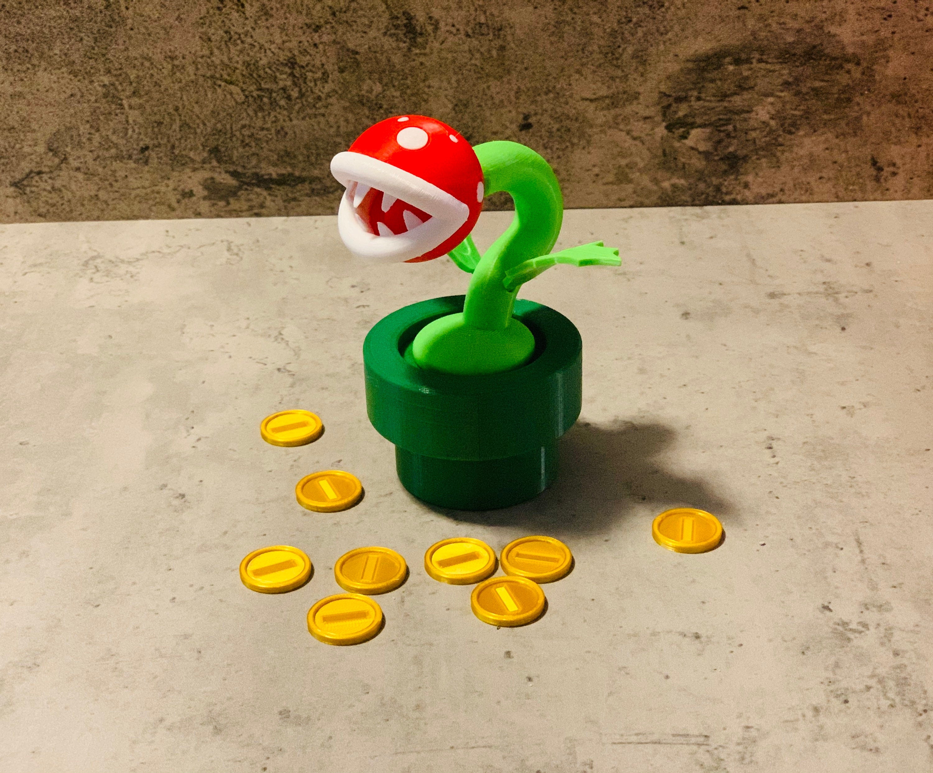 Piranha Plant Switch Game Case