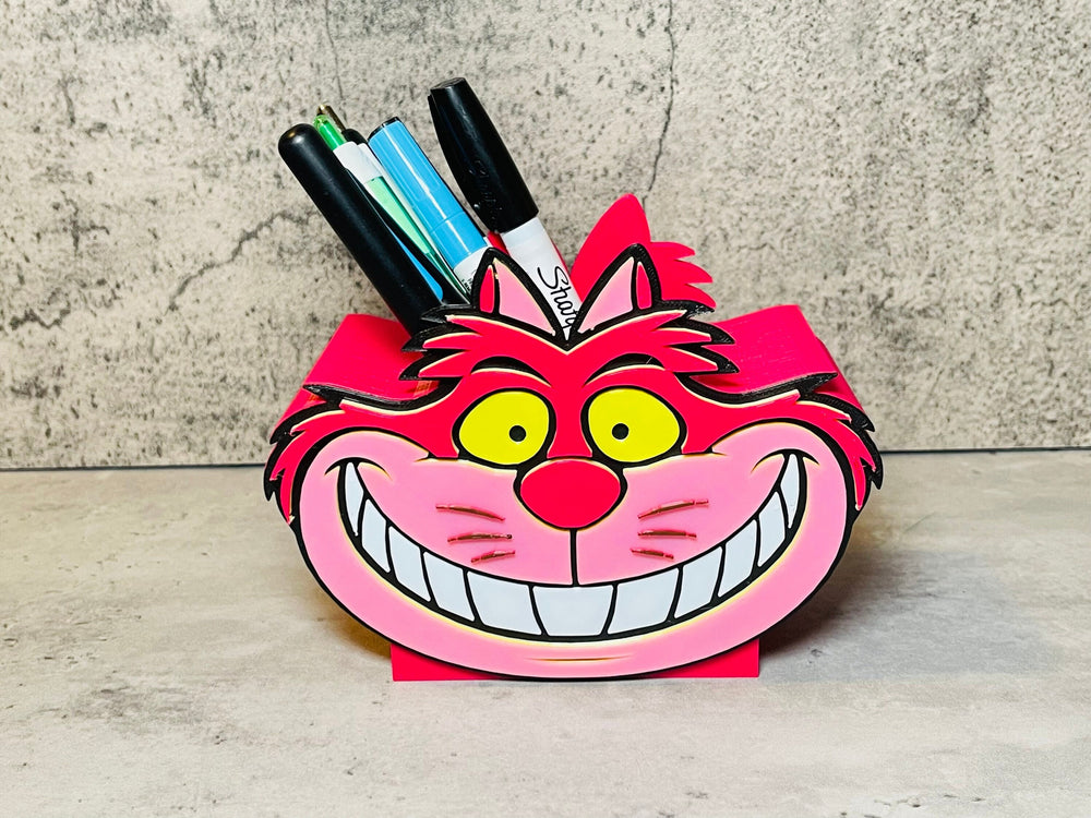 Cheshire Cat Pen Holder