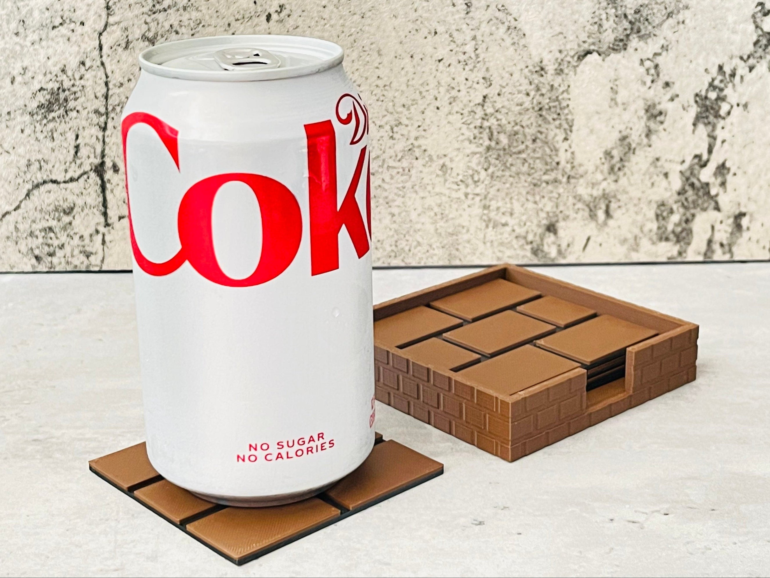 Block Brick Coasters
