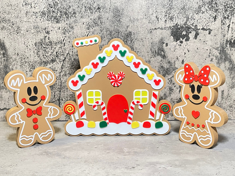 
                  
                    Gingerbread House Tier Tray Decorations
                  
                
