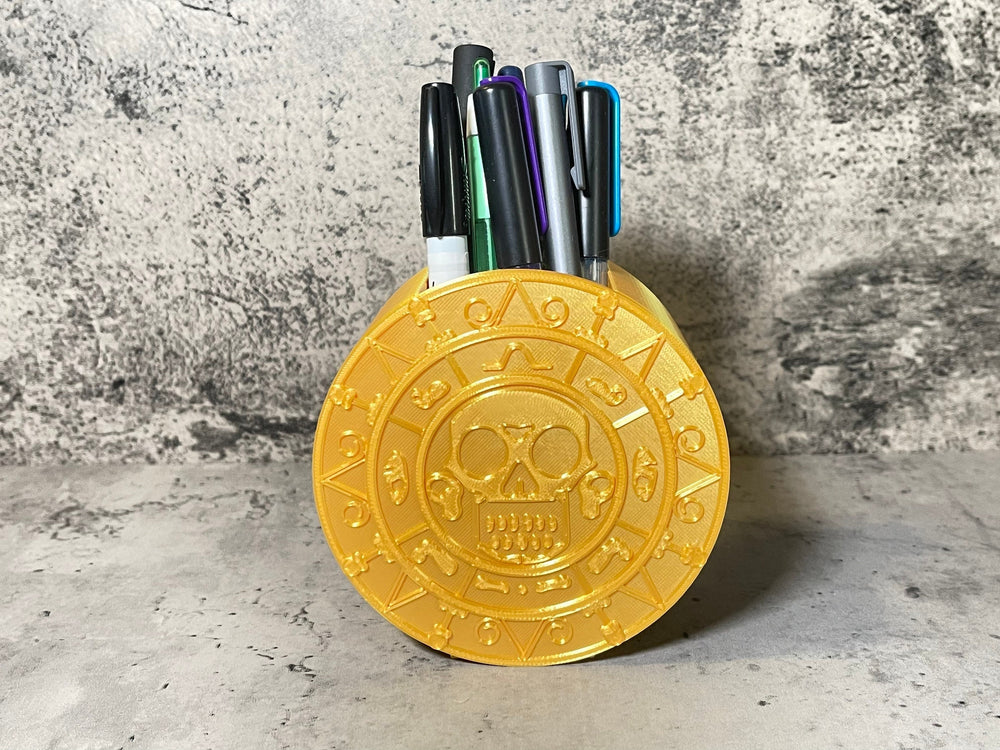 Pirate Coin Pen Holder