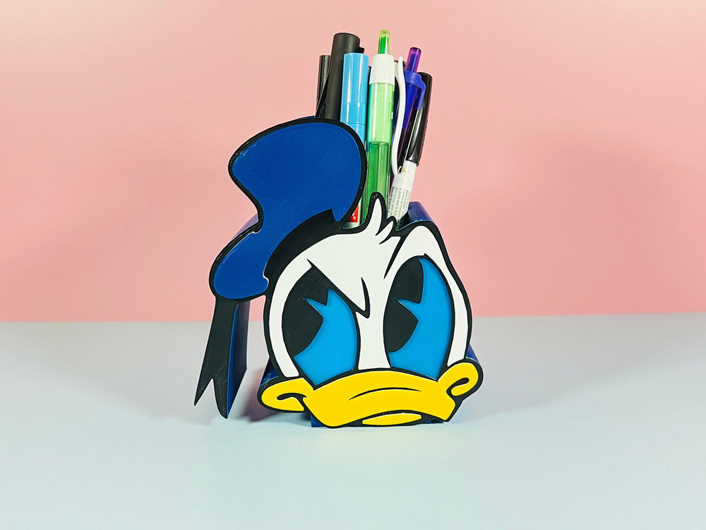 Grumpy Duck Pen Holder