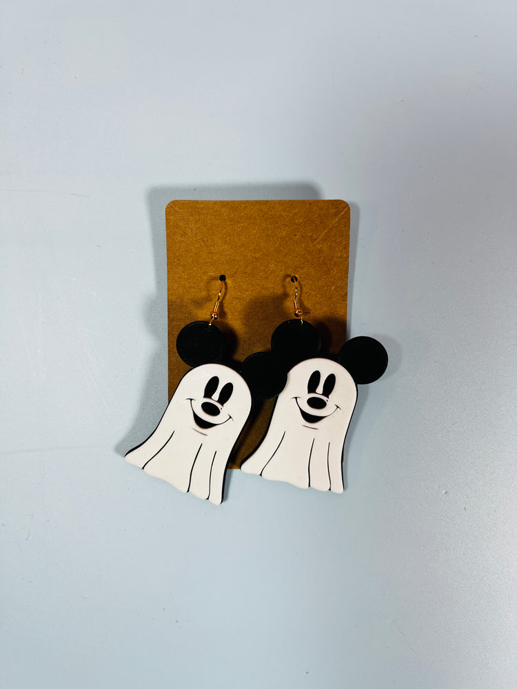 
                  
                    Ghost Mouse Earrings
                  
                