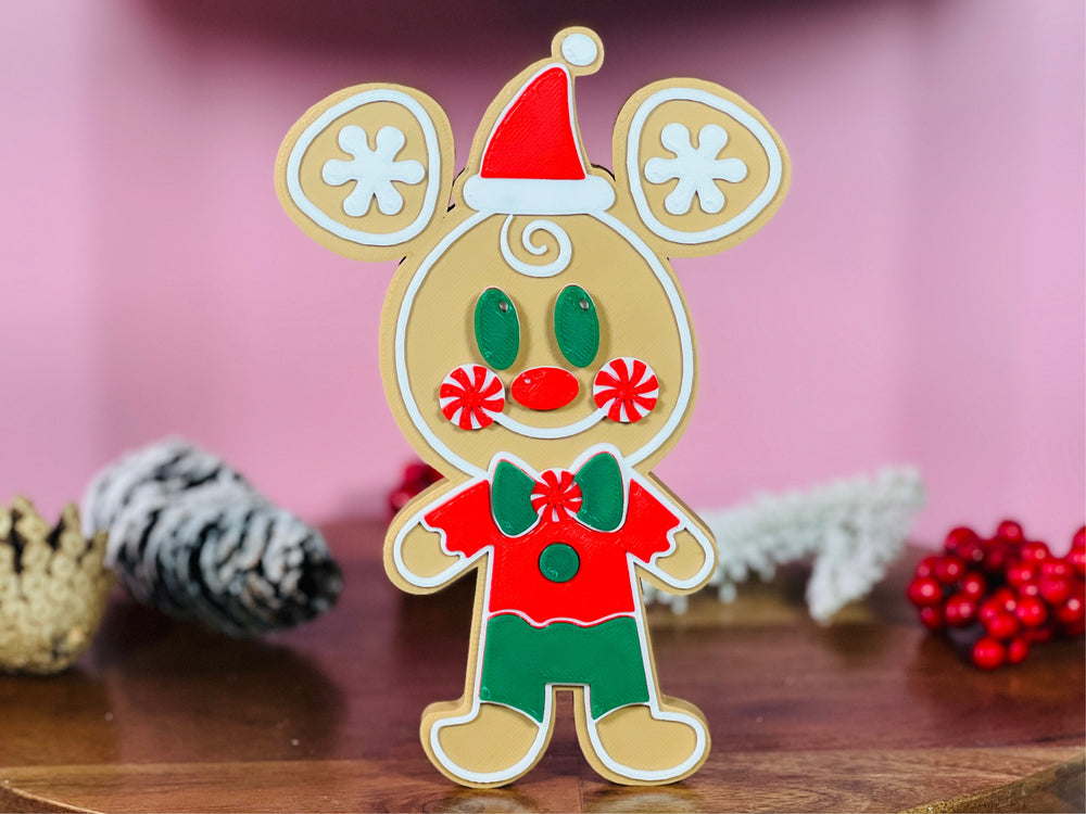 Mouse Gingerbread Decorations