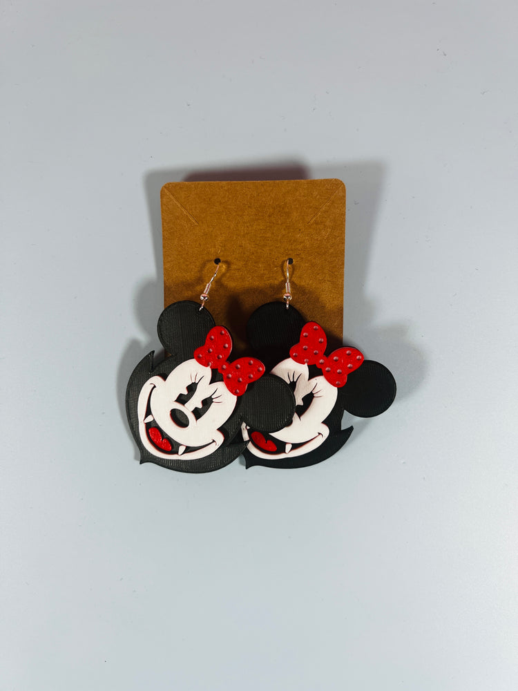 
                  
                    Vampire Mouse with Bow Earrings
                  
                