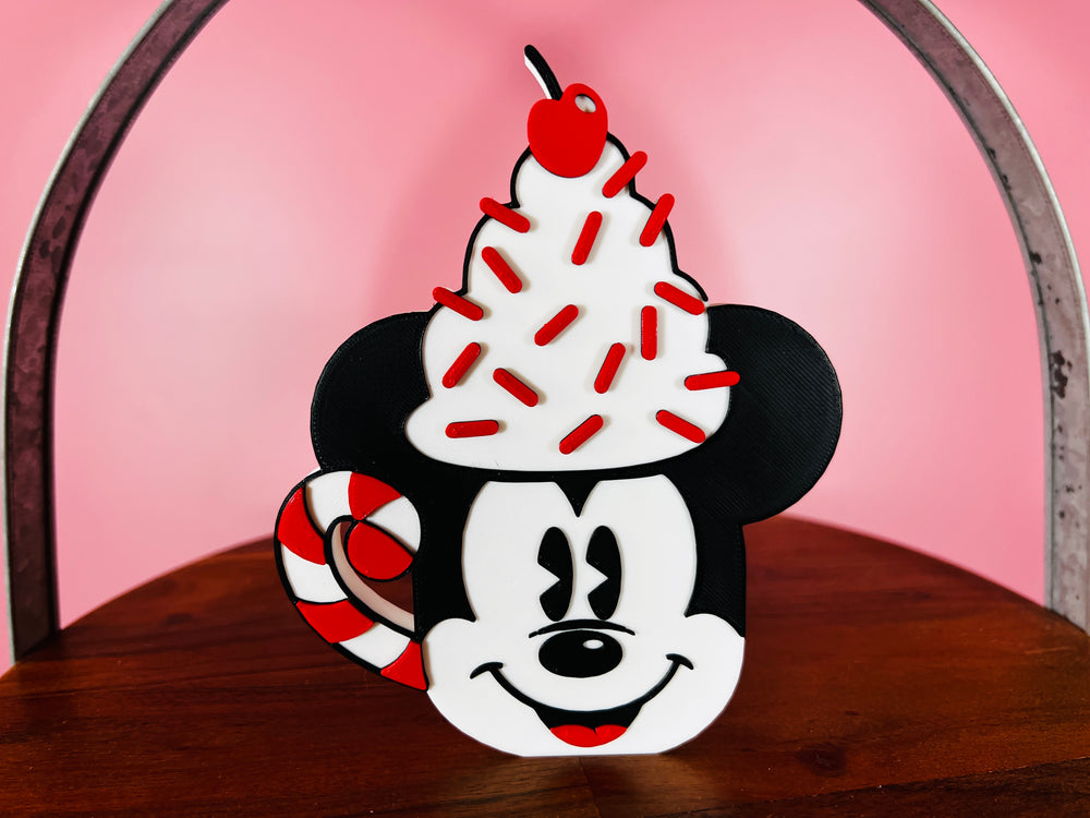 Mouse Hot Coco Christmas Decorations