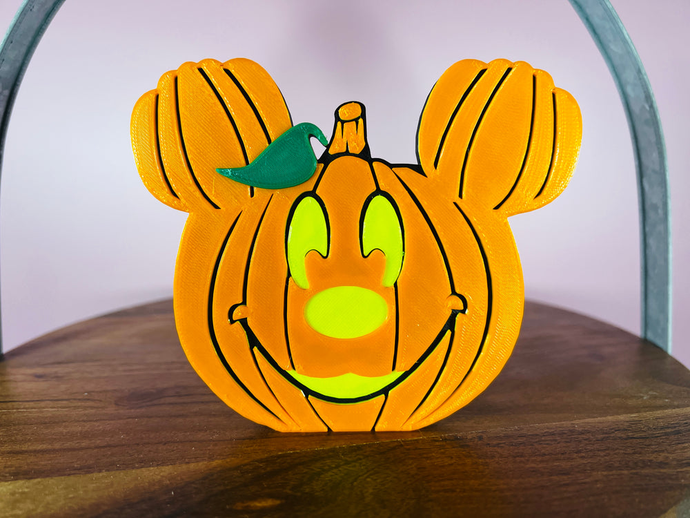Mouse Pumpkin Decoration