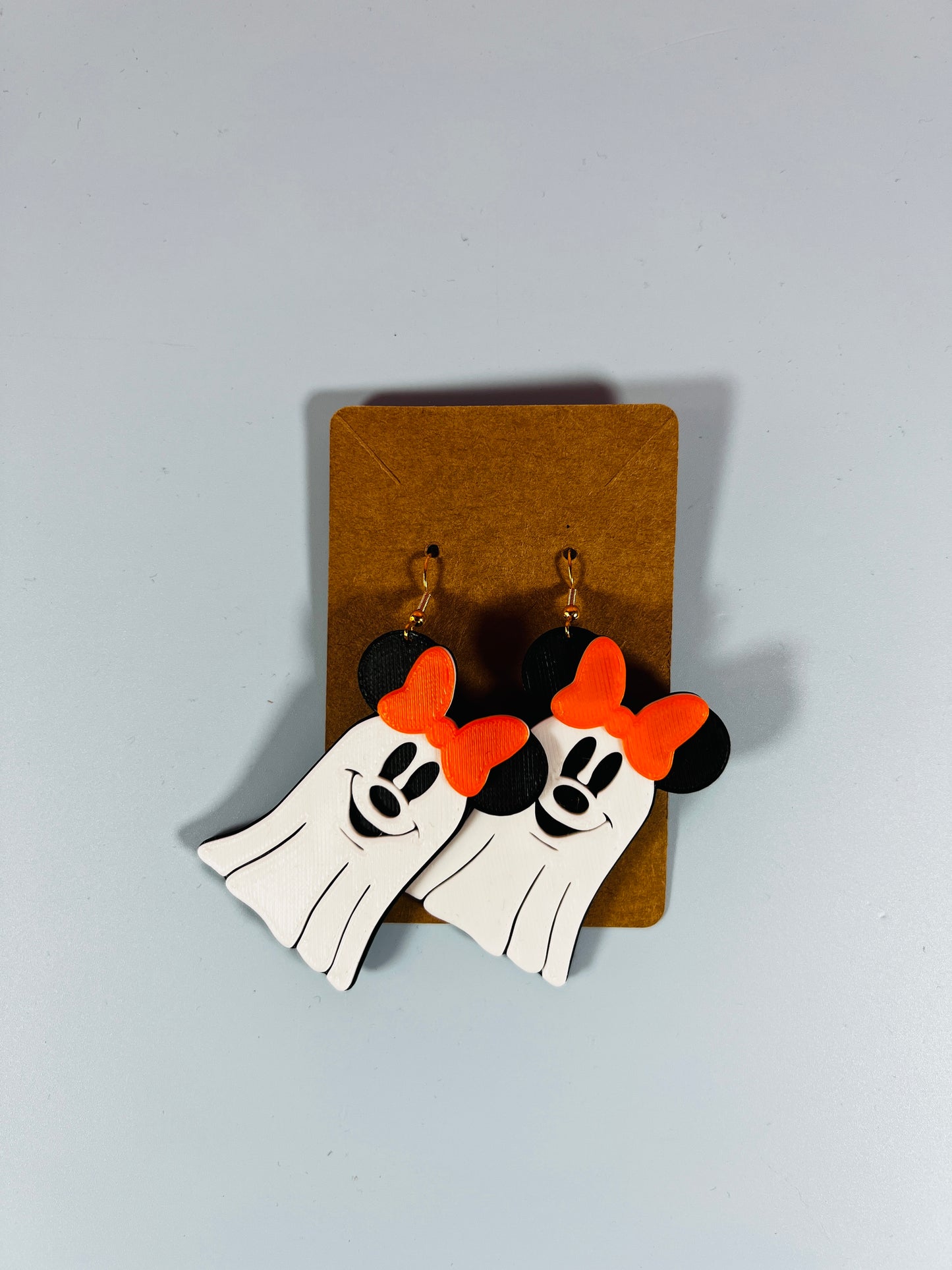 
                  
                    Ghost Mouse with Bow Earrings
                  
                